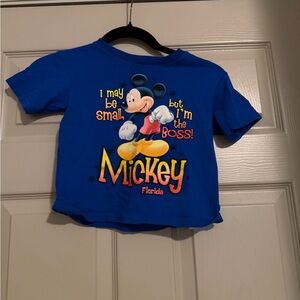 Mickey Mouse Blue Kids T-Shirt